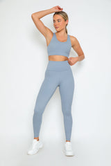 inite sports bra in sky