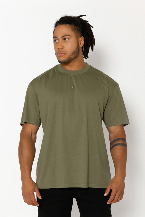 arren box tee in olive