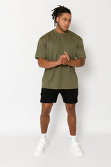 arren box tee in olive