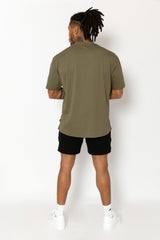 arren box tee in olive